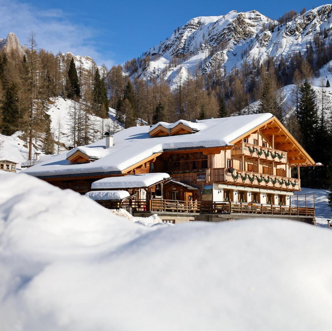 Rifugio Flora Alpina Hotel Passo San Pellegrino Exterior foto